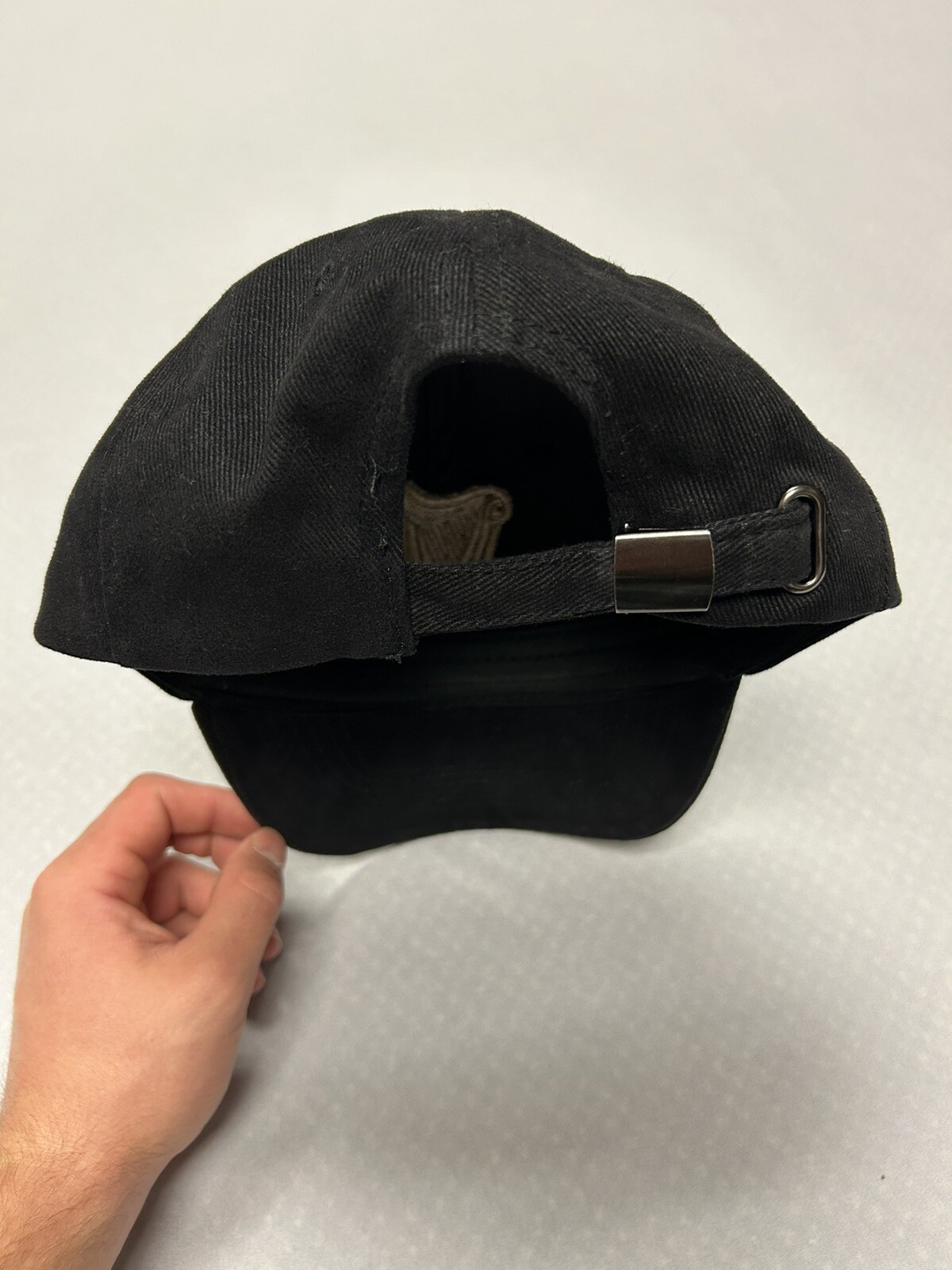 Guinness Adjustable Strapback Baseball Hat Black … - image 3