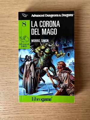 LIBROGAME - La Corona del Mago / Advanced D&D 8 - E.ELLE