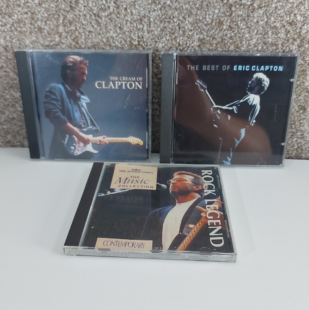 Eric Clapton 3x CD Bundle