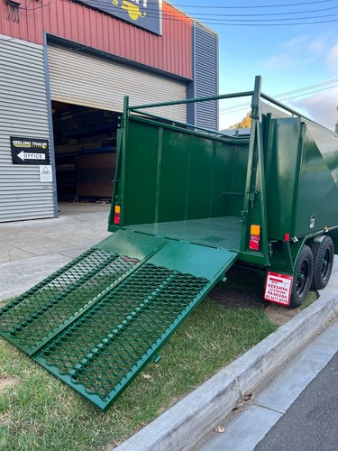 8x5 Lawn Mower Trailer/ 2.8 Ton ATM/ Hydraulic Tipper - Picture 6 of 17