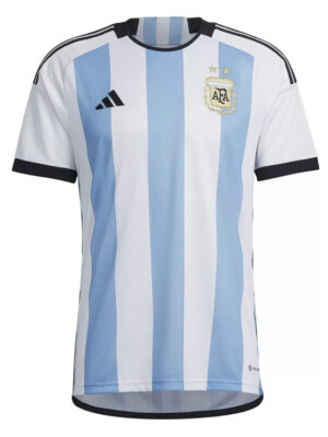 ADIDAS ARGENTINA STADIUM HOME 2022 JERSEY WORLD CUP SOCCER