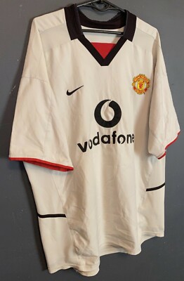 MENS BECKHAM #7 MANCHESTER UNITED 2002/2003 SOCCER FOOTBALL SHIRT