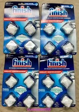 Finish In-Wash Dishwasher Cleaner Tablets - SEALED PACKS - 16 TABLETS TOTAL