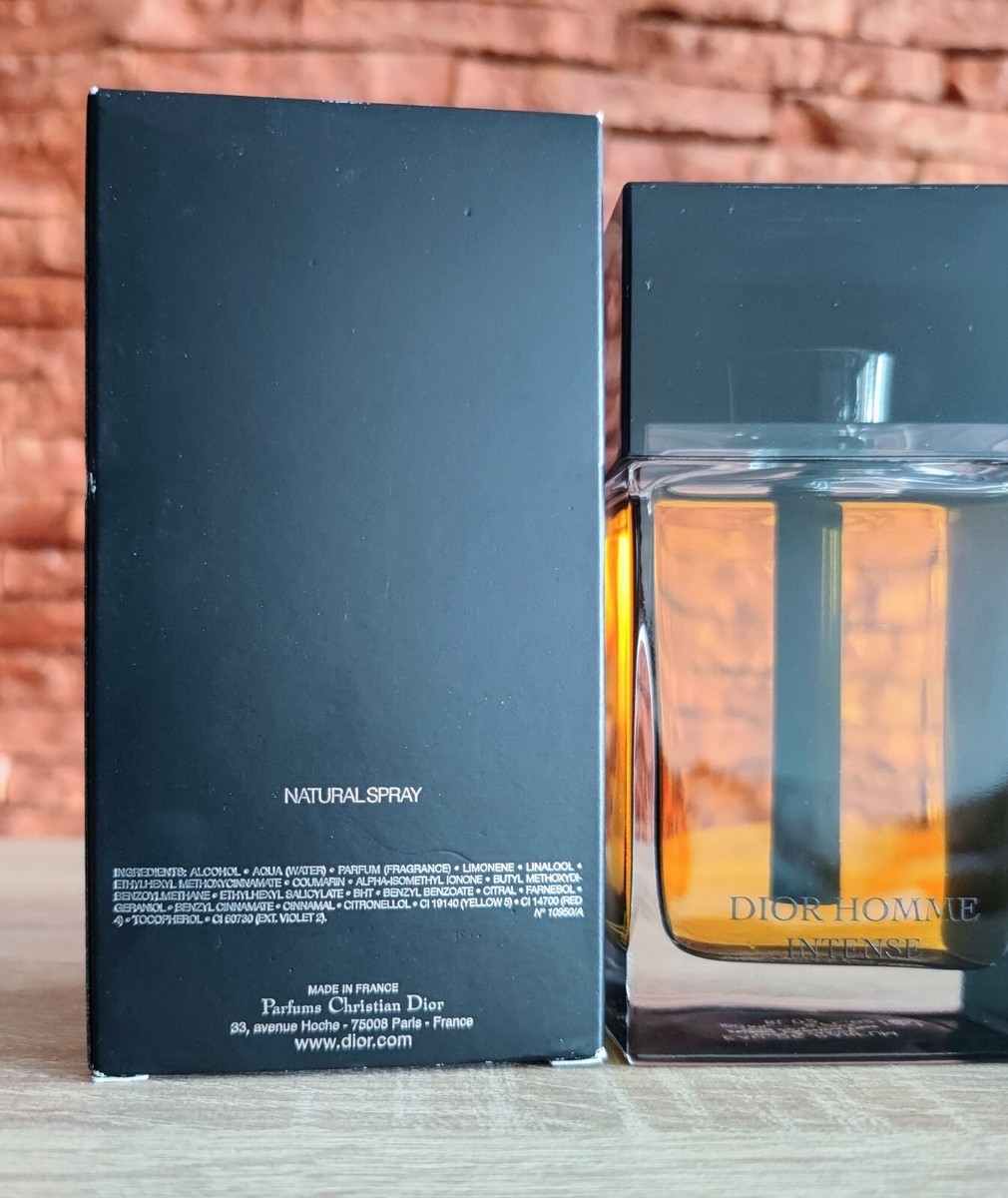 2018 Batch Christian Dior Homme Intense 150ml 5 fl oz EDP
