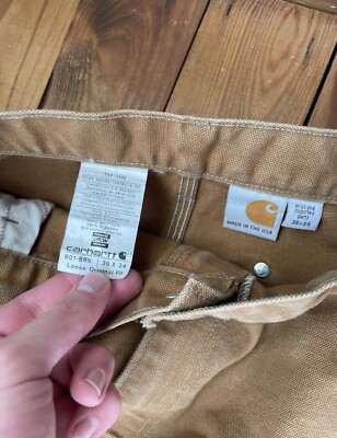 ミ*カ様 Carhartt Double Knee 33×34 USA製 Carhartt WIP Double