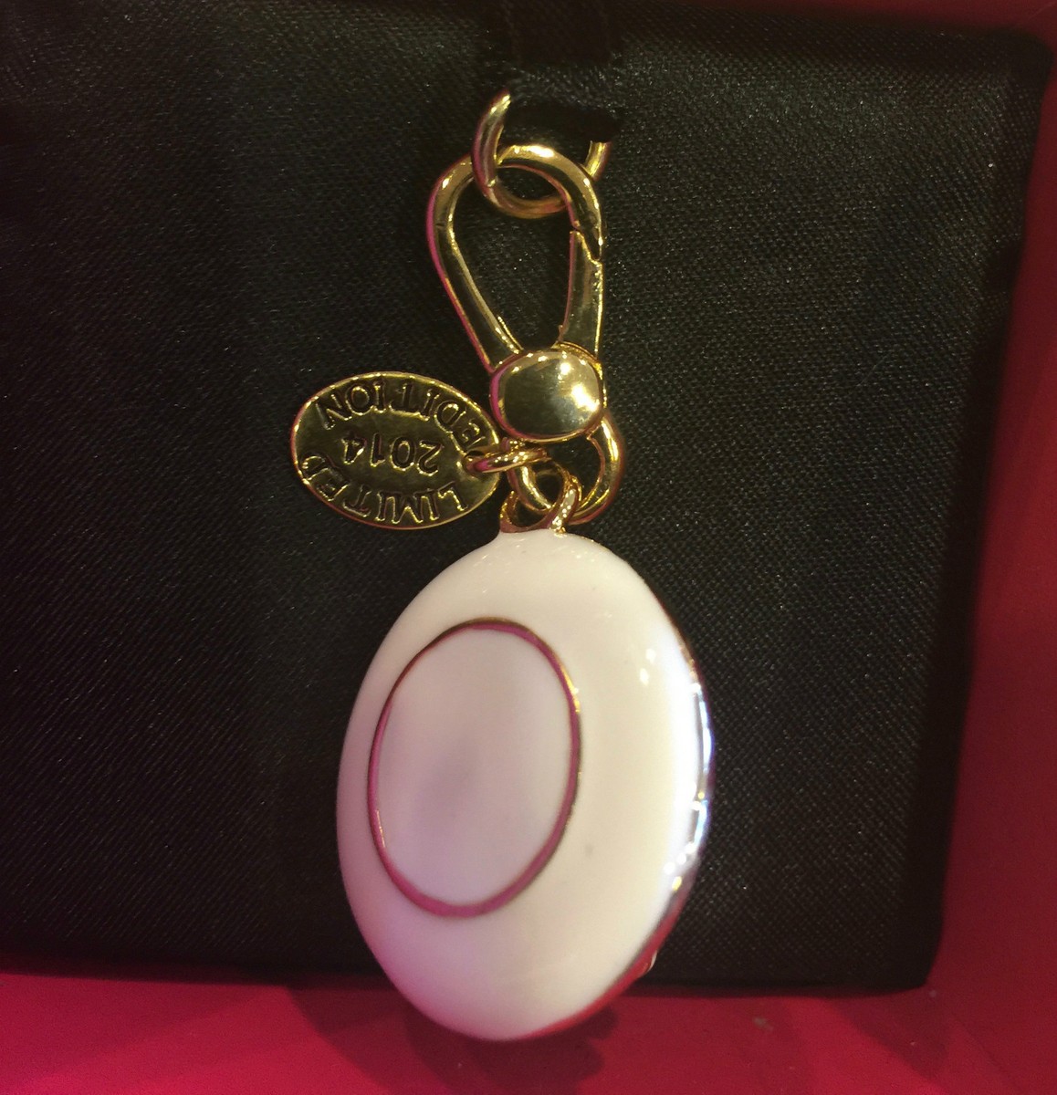 Juicy Couture 2014 リミテッド　ストロベリーショートケーキ NWT JUICY COUTURE 2014 LIMITED EDITION STRAWBERRY SHORTCAKE CHARM