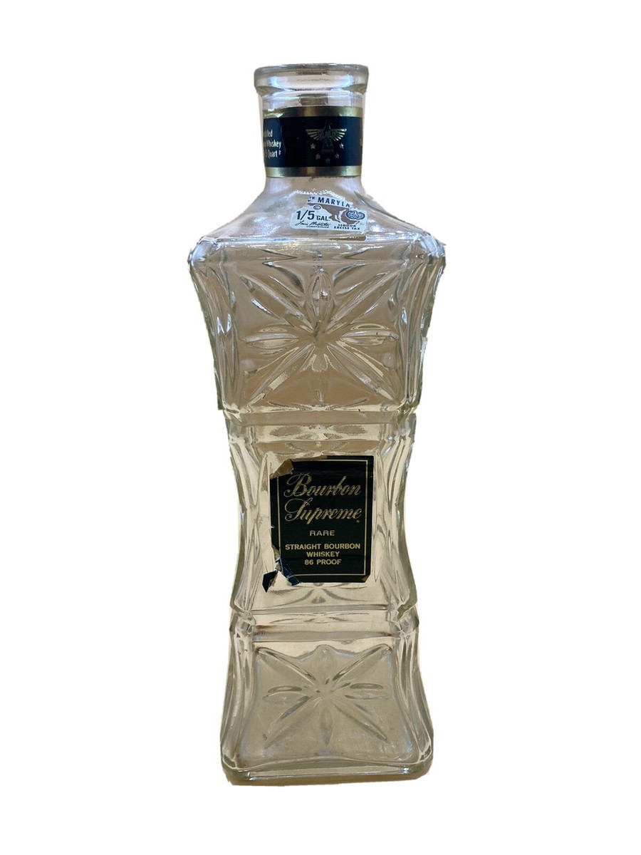 ジ*ル様 Pap's Kentucky Straight Bourbon 86 Bourbon Supreme Rare Straight Bourbon Whiskey 86 Proof Bottle w/o