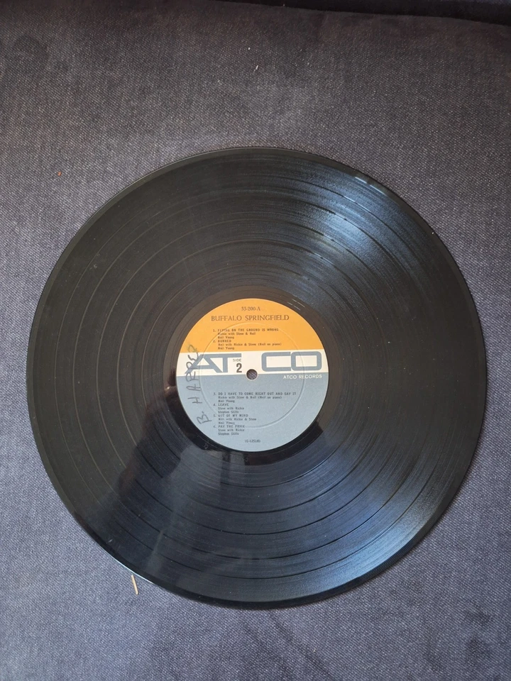 BUFFALO SPRINGFIELD s/t (ATCO 33-200-A - USA 1966) ORIGINAL LP MONO MINT - Image 3 of 4