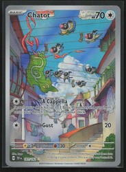 Chatot 181/162 SV05 Temporal Forces Illustration Rare Holo English
