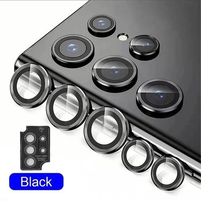 Protector Pantalla Templado para Lente de Camara Metal Ring Samsung S25 S26Ultra