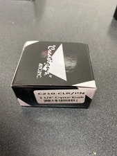 Alno C210-CLR/PN Crystal Ball Cabinet Knob with Brass Base - Polished Nickel