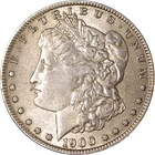 1900-O Morgan Silver Dollar - Rim CUDS Reverse