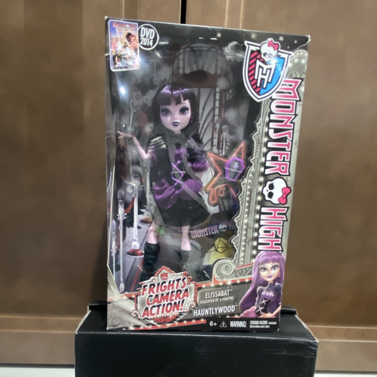 Mattel Monster High Frights Camera Action Elissabat Doll 11in Articulated in Box