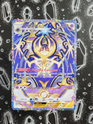   Handgemacht: Lunala | Custom Fan Karte | Stars Holo Design