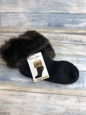 Bedtime, basic slipper, socks one size fits all ladies women Faux Fur