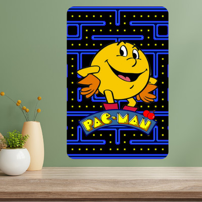 Pac-man Classic TV Show Metal Poster Sign