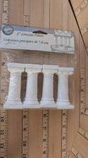 VTG New 3" Wilton Grecian Wedding Cake Pillars