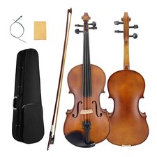 16 Inch Viola 4 String Spruce Top Ebony Fittings with Accessory for Beginner
