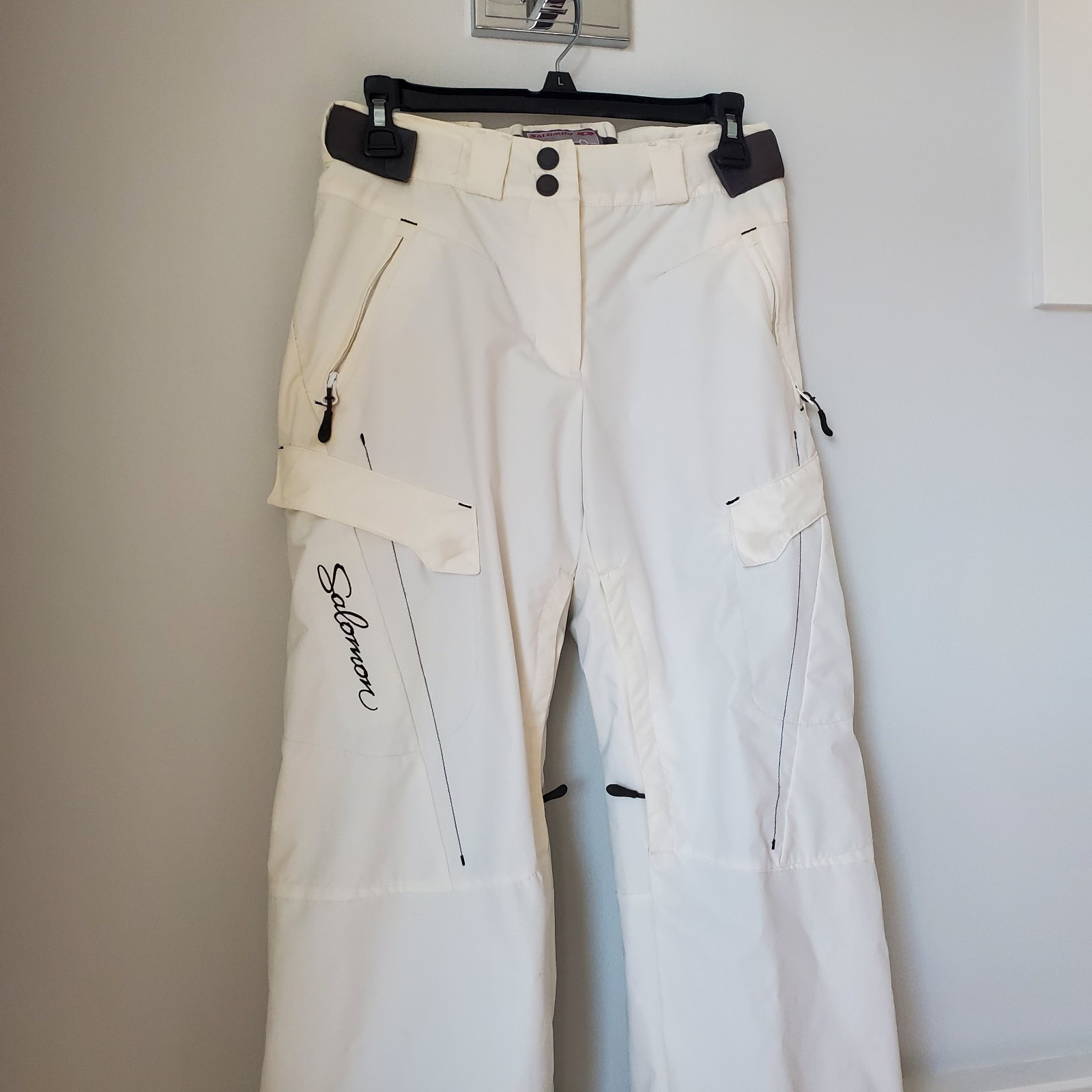 Pantaloni da sci snowboard Salomon Storm Clima Pro donna taglia S.