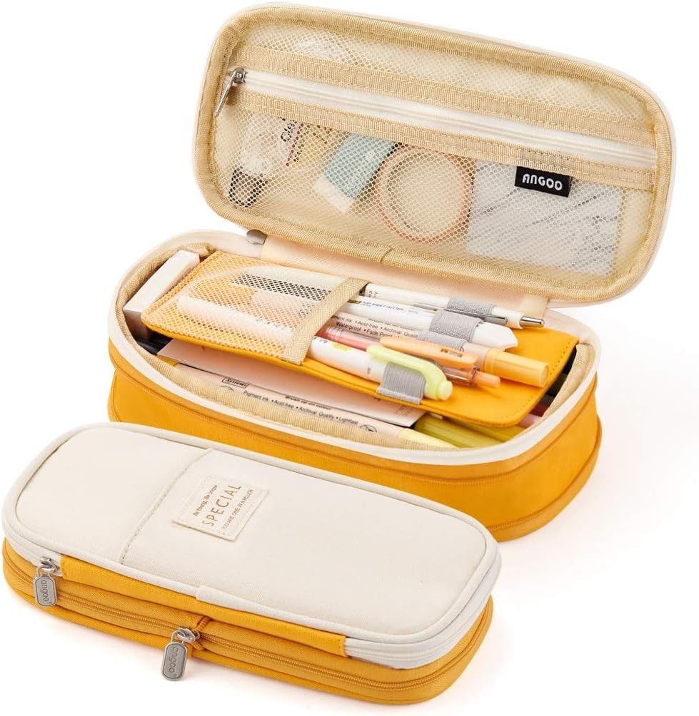Pen Case Office College School Large Storage High B