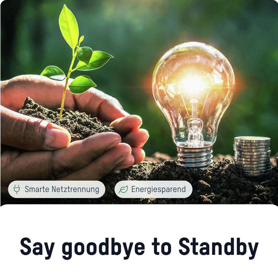 ANSMANN Timer Steckdose Schaltbar Energiespar-Steckdose Countdown Timer- 2 Stk - Bild 3 von 4