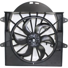 Radiator Cooling Fan Assembly For 2005-2009 Grand Cherokee