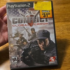 2K Games Conflict: Global Terror PS2 w/ Disc & Case M Mature Action Game