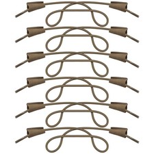 Endoto Shoe Laces for Hey Dude Replacement Shoelaces Strings Tan 17Inch