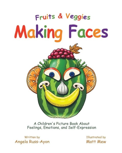 Fruits And Veggies Making Faces Angela Russ-Ayon Taschenbuch Englisch 2023-image