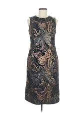 Teri Jon by Rickie Freeman Women Gray Cocktail Dress 6