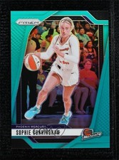 2024 Panini Prizm WNBA Teal Prizm 30/49 Sophie Cunningham #117 10no