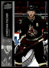 2021-22 Upper Deck #258 Christian Fischer Arizona Coyotes
