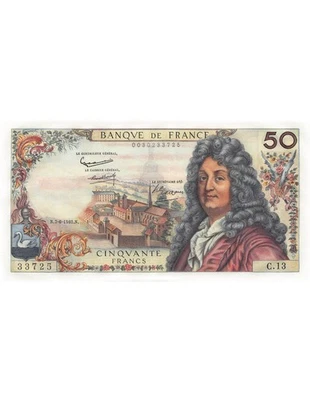 France 50 Francs Racine - 07-06-1962 Série C.13 - Photo 1/2