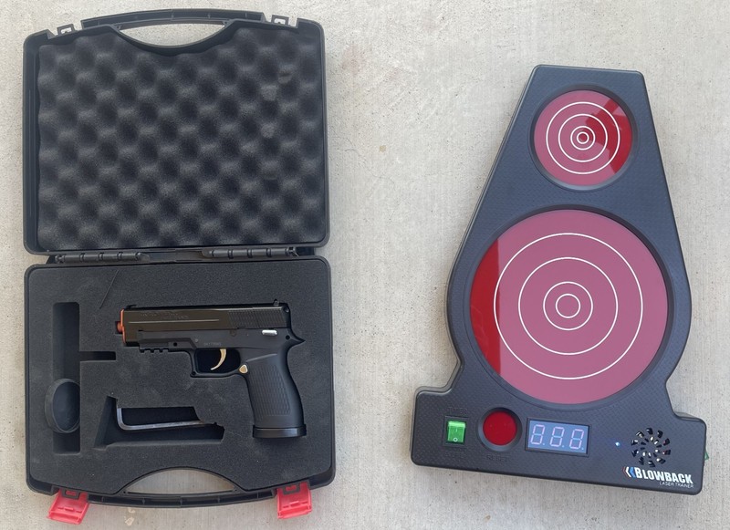 Laser Blowback Shooting System, laser trainer