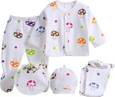 Baby Boy Clothes 0-3 Months 5pcs Baby Girl Outfits Gifts for Newborn