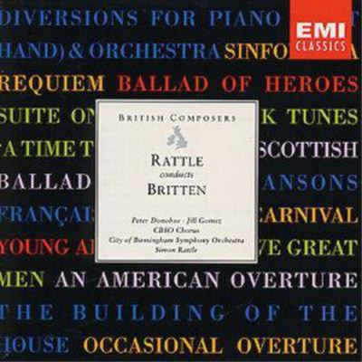 Benjamin Britten British Composers (CD) Album