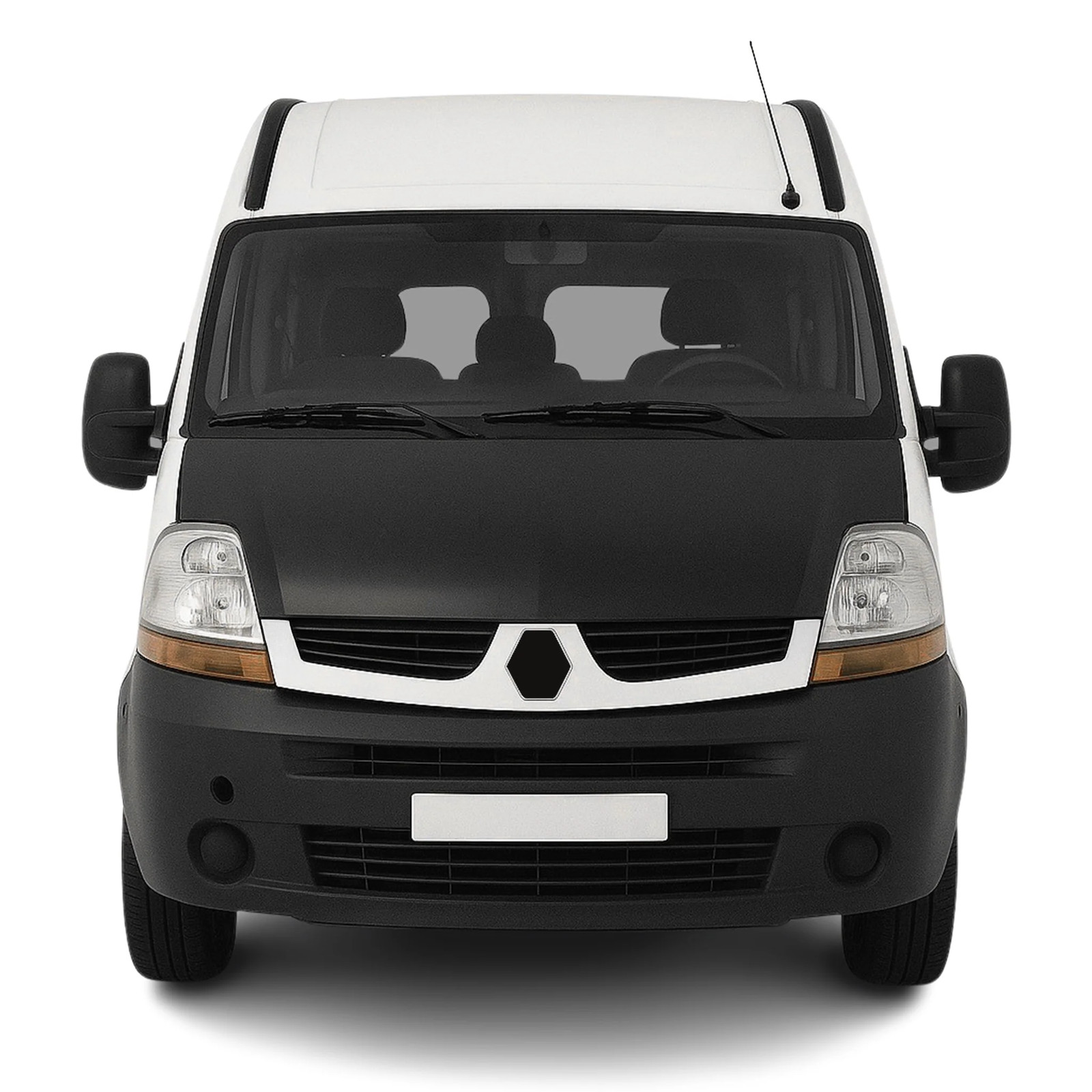 Protège capot Renault Master 2003-2010 en vinyle noir
