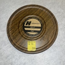 Hardwood 8 mm Film Reel And Can 5  Metal Woodgrain Wood Look Case - 1