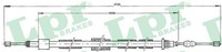Bremsseil Seilzug Feststellbremse LPR C0615B FüR 7A 306 N5 7C N3 Peugeot 7B 7E
