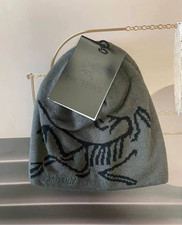 Arc'teryx Bird Head Toque Beanie Merino Wool Dark Grey Orca Winter NWT