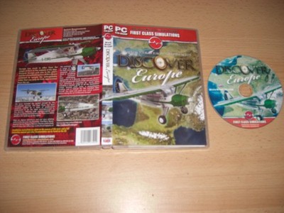 DISCOVER EUROPE Pc Add-On Microsoft Flight Simulator Sim 2004 & X FS2004 FSX