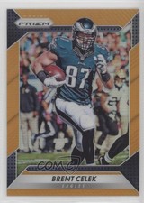 2016 Panini Prizm Orange Prizm 101/299 Brent Celek #97 2m4