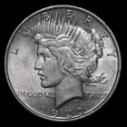 1922 Peace Dollar Silver $1 Uncirculated UNC Coin Ref P3