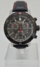 Tissot 1853 PRS200 Chronograph Men's Watch T067417A Black Face