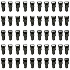 50pcs 12mm Garter Belt Straps High Body Shaper Stockings Suspenders Corset Suspe