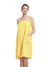 Women'S Soft Wrap Towel Full Length Bath Robe After Shower Female Plush Long ...