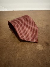 Brooks Brothers Makers Burgundy Silk Tie USA Made