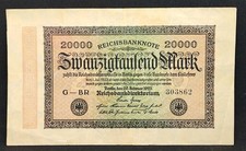 1923 Germany 20000 Marks 303862
