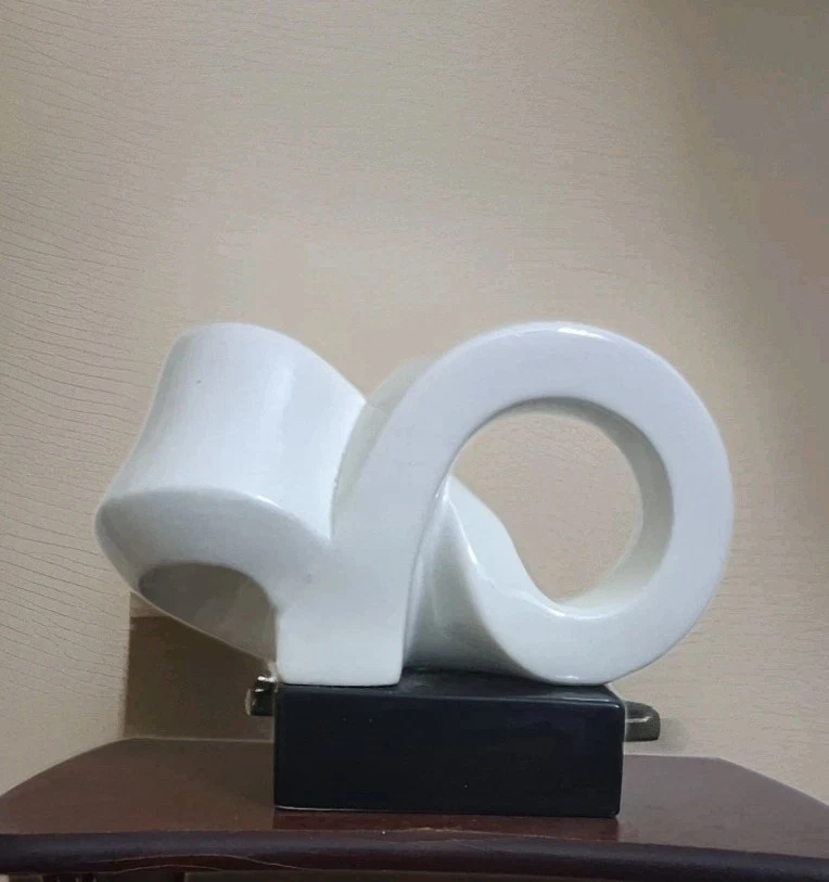 Urban Trends Collection White Sculpture Item # 43123 - Image 2 of 4