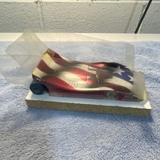 1/24 Scale Slot Car American Flag Wing Body ,Parma Motor